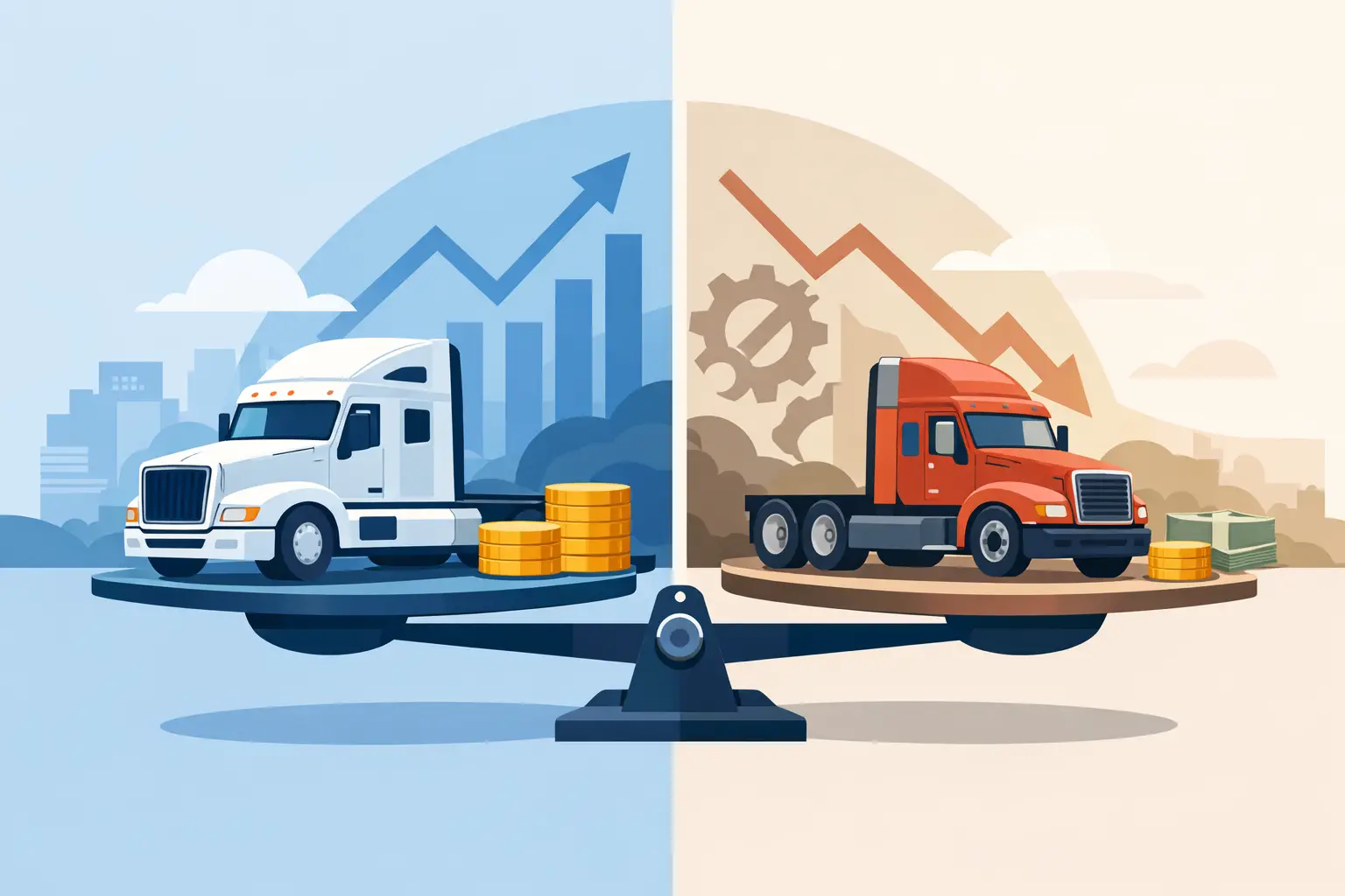 New Truck Finance vs Used Truck Finance Compared